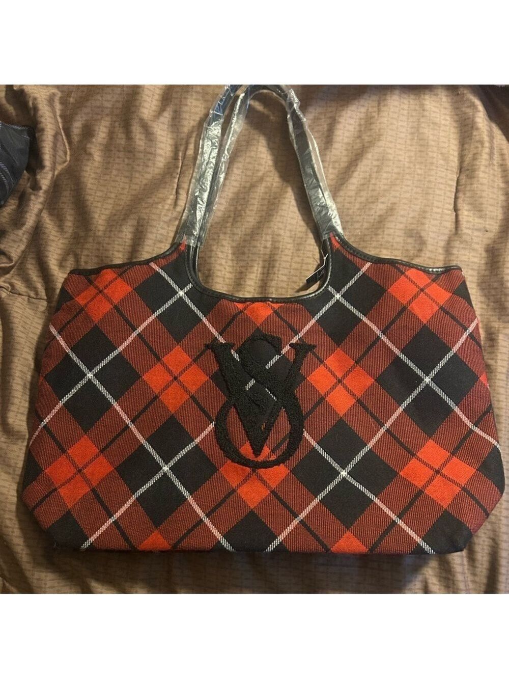 Victoria secret Plaid Tote Bag